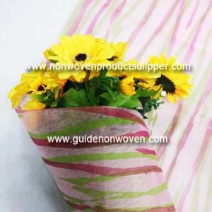 GTTN44-30-143 Printing Non Woven Fabric For Flower Packing And Decorations