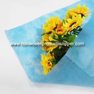 GTYLTC-LB Imballaggio del mazzo di confezionamento di fiori colorati non tessuto