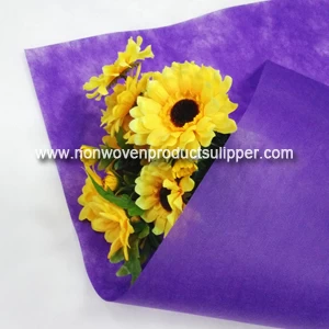 Çiçekler için GTYLTC-P PET Spunbond Sigara Dokuma Kabartma Kumaş Ambalaj Malzemeleri