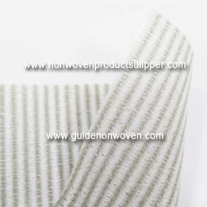 灰色波浪打印100％粘膠10網眼水刺非織造布清潔擦拭布