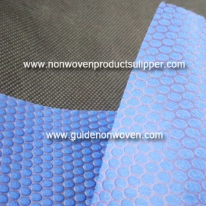 HH-B59 Sapphire Blue Color Round Dot Padrão PP Spunbond Tecido não tecido