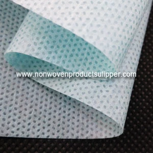 Rollo disponible perforado impermeable de las hojas de cama de la tela no tejida de la prenda impermeable de AAGR2 BS 25gsm