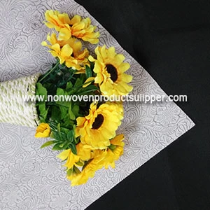新しいエンボス加工GTRX-OFFWH01新鮮な花のPPスパンボンド不織布ラッピング材料