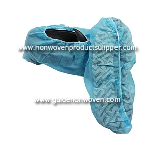 Non Woven Medical Fabric Anti Bacteria Breathable Disposable Anti Slip Shoe Cover