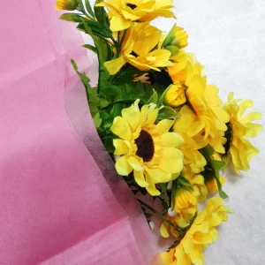Carta da imballaggio impermeabile non tessuta per fiore, fornitore di materiale per imballaggio non tessuto, azienda di imballaggi per fiori