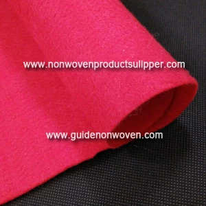 Tessuto non tessuto di agopuntura di colore rosso di PDSC-CR Cina per i tessuti d'attaccatura del calzino dell'ornamento di Natale