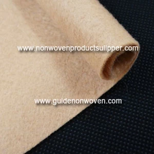 Tela de fieltro no tejida punzonada perforada aguja del color de la piel PDSC-SC para las artesanías de DIY