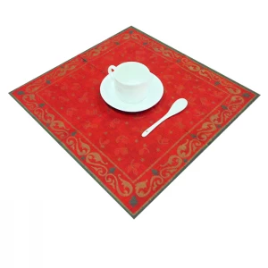 紙のテーブルクロスメーカー、クリスマスのテーマの不織布紙のテーブルクロス、中国の使い捨て可能なクリスマスのテーブルクロスのベンダー