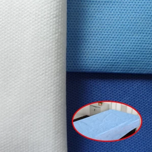 Le lenzuola non tessute dell'hotel standard 5 stelle standard personalizzate del campione, fornitore medico del rotolo del lenzuolo, fabbrica eliminabile della lettiera