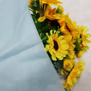 Material de embalagem não tecido da flor do poliéster, empresa por atacado da tela do envolvimento, fornecedor dos Nonwovens da decoração da flor