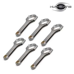 Tiges de raccordement de faisceau H pour BMW M20 130mm TIGNE C / C Longueur, ensemble de 6 pcs