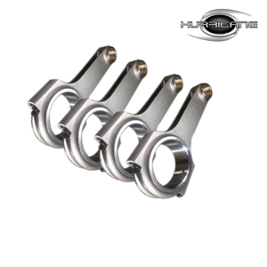 Aste di collegamento in acciaio a trave 4340 per Honda B18C GSR, lunghezza di asta da 138 mm, perno da 21 mm