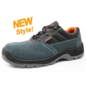 5070 Low ankle suede leather steel toe cap sport safety work shoe