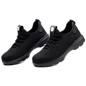 701 Black light weight steel toe prevent puncture comfortable sport men safety shoes