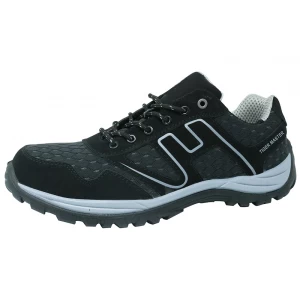 BTA007 pu injection fiber glass toe safety shoes for men