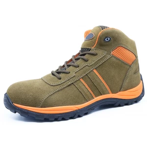 BTA022高アンクルPUインジェクションオイル耐酸性作業靴の安全性