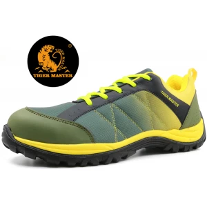 BTA029 metal leve livre de fibra de vidro toe esporte sapatos de segurança
