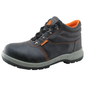 Buffalo leather PU sole working safety shoes