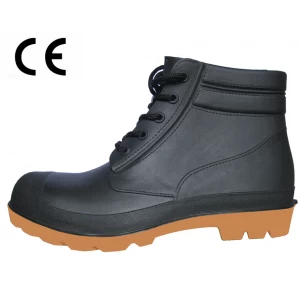 CE certificate ankle PVC safety shoes