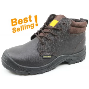 CL001最畅销的耐油皮革安全靴钢脚趾