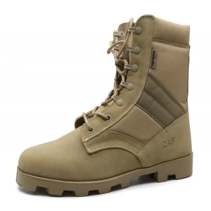 DESERT10 abrasion resistant rubber sole desert military army boots