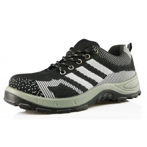 DTA006 three D flying weaving pu sole sport type safety shoes