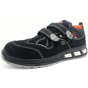 Zapatos de seguridad deportivos de verano con punta compuesta sin metal de absorción de choque ETPU45 sin cordón