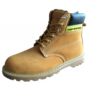 GY001 nubuck leather goodyear work boots shoes for men