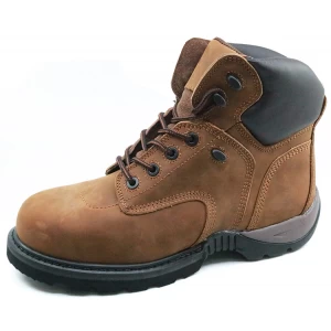 GY014 lightweight steel toe cap goodyear welted safety shoes