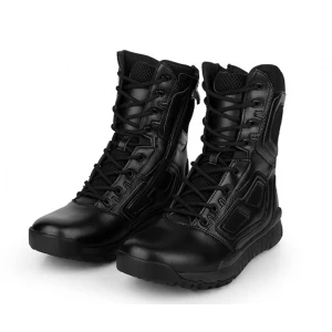 جلد طبيعي القوات الخاصة الأحذية