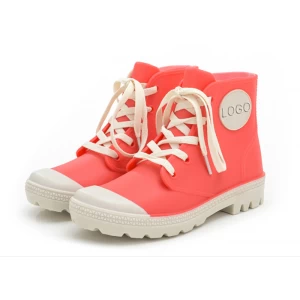 HFB-003 top sales fashion casual rain boots ankle boots