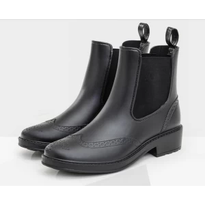 HUX-1 fashionable chelsea style ankle rain boots for women