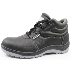 HS1016 cheap pvc injection safety boots shoes for men