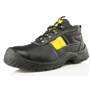 HS3011 High Knöchel PU Injection Leather Safety Boots