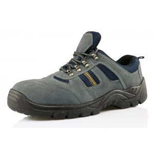 HS5010 suede leather steel toe sport safety shoes