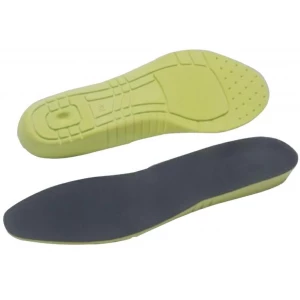 HSI-029 Anti fatigue non slip shock absorption invisible height increasing high arch PU insoles for men