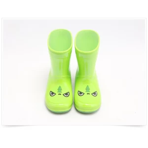 KRB-003 colorido lindo botas de lluvia de PVC de moda para niños