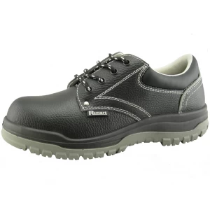 Low cut buffalo leather industrial safety shoes