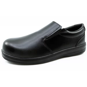 M009 Black compuesto puntera antiestática ejecutiva zapatos de seguridad