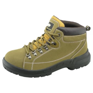 Miller steel brand PU nubuck leather work safety shoes