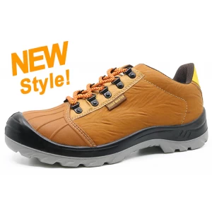 N0180 정품 가죽 강철 발가락 정적 안전 jogger 신발 작업 안전을 방지