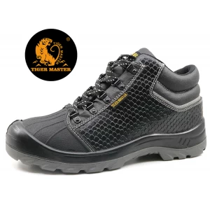 N0186 nuevos zapatos de seguridad con suela antideslizante de acero antideslizante
