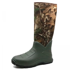 PUB01 Waterproof oil acid resistant composite toe puncture proof PU safety rain boots
