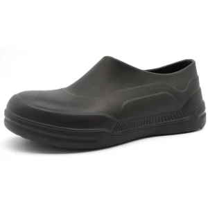 PUS02 Black oil water resistant anti slip non safety restaurant kitchen chef work shoes