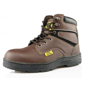SD101 High Knöchel Steel Toe Leather Safety Stiefel