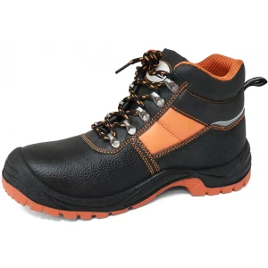 SD3062 저렴한 PU 상단 미끄럼 강철 발가락 안전 신발 산업