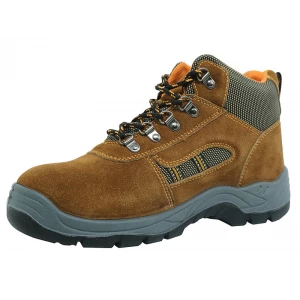 SD5001 suede leather sport type esd safety shoes