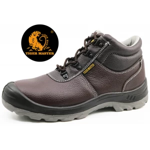 SJ0189 CE утвержден стальной носок защитная кожаная рабочая обувь jogger