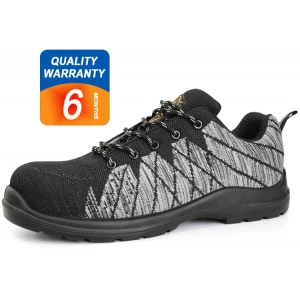 SU022 Sapatos de segurança casuais de plástico leve e resistente a óleo