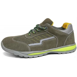 SRS007 resistente à abrasão antiderrapante moda esporte sapatos de segurança biqueira de aço